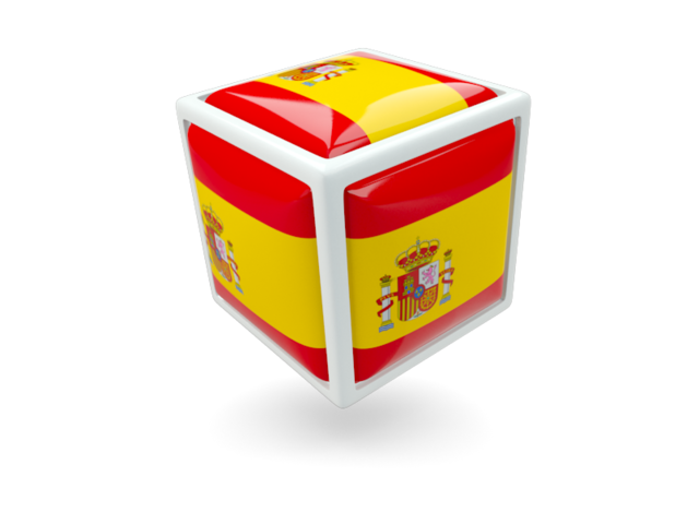 Cube icon. Download flag icon of Spain at PNG format