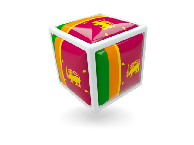 Cube icon. Download flag icon of Sri Lanka at PNG format
