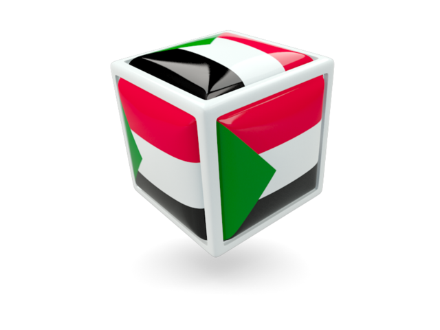 Cube icon. Download flag icon of Sudan at PNG format