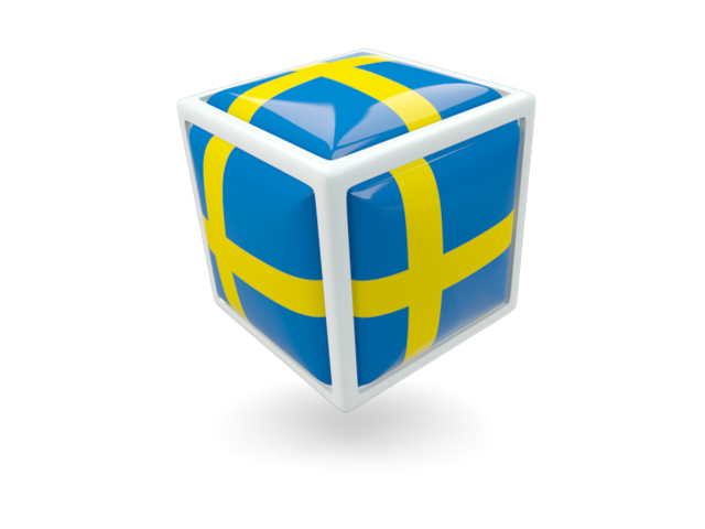 Cube icon. Download flag icon of Sweden at PNG format