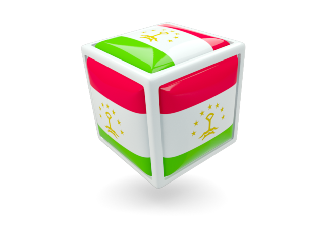 Cube icon. Download flag icon of Tajikistan at PNG format