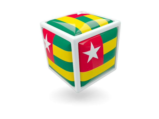 Cube icon. Download flag icon of Togo at PNG format