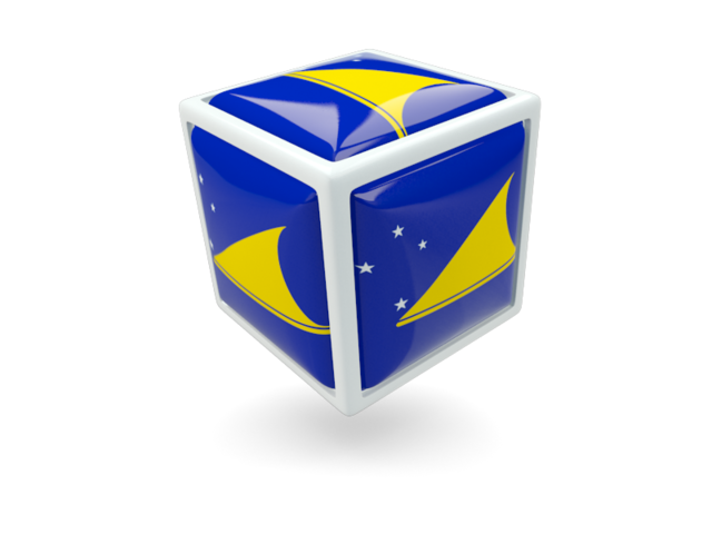 Cube icon. Download flag icon of Tokelau at PNG format