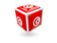 Tunisia. Cube icon. Download icon.