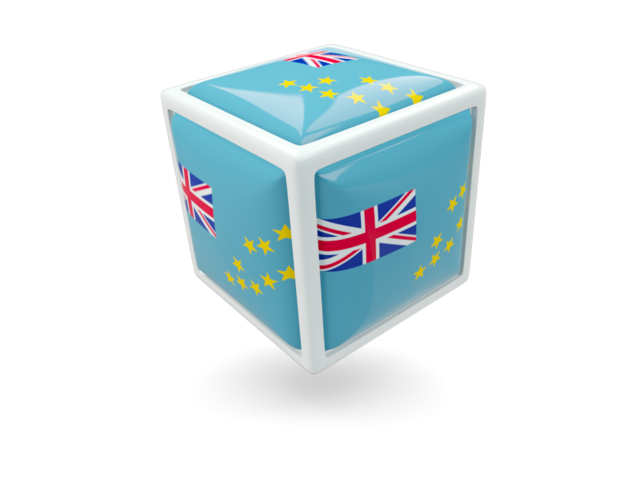 Cube icon. Download flag icon of Tuvalu at PNG format