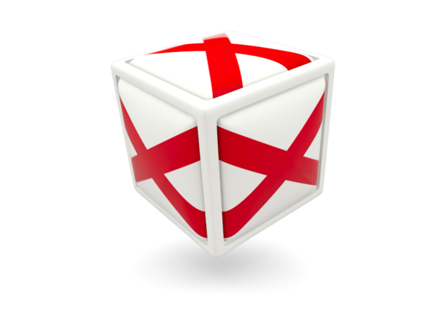 Cube icon. Download flag icon of Alabama