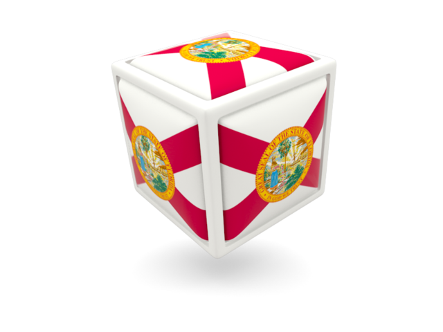 Cube icon. Download flag icon of Florida