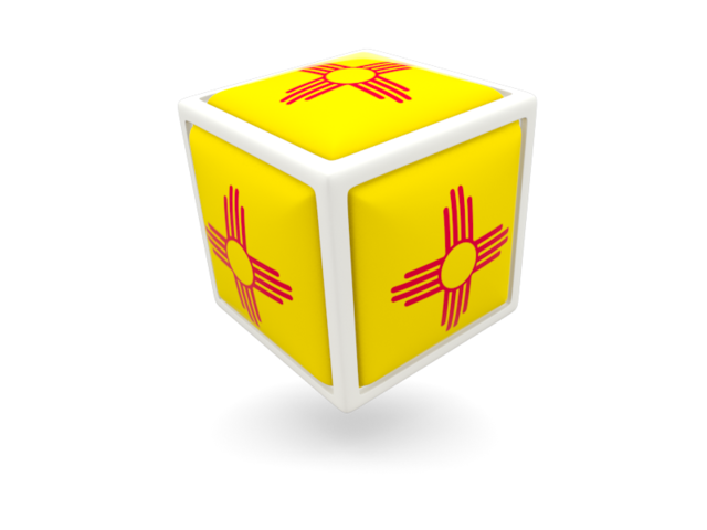 Cube icon. Download flag icon of New Mexico