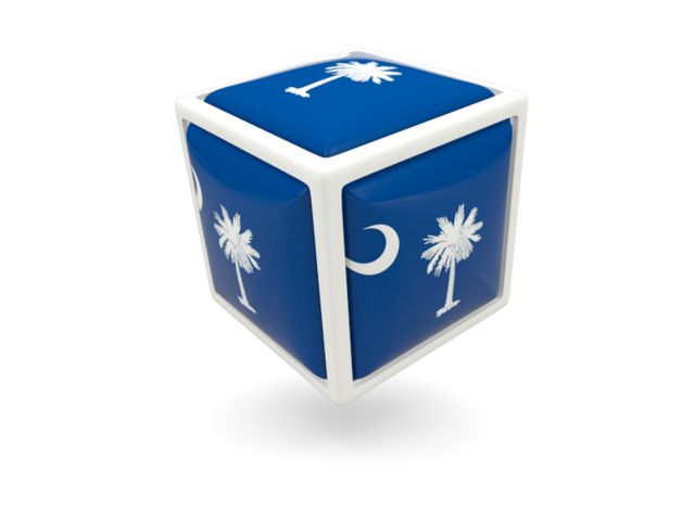 Cube icon. Download flag icon of South Carolina