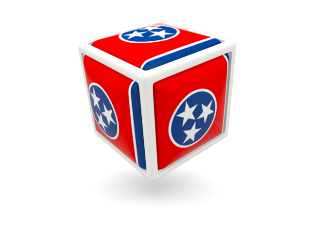 Cube icon. Download flag icon of Tennessee