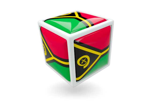 Cube icon. Download flag icon of Vanuatu at PNG format