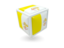 Vatican City. Cube icon. Download icon.