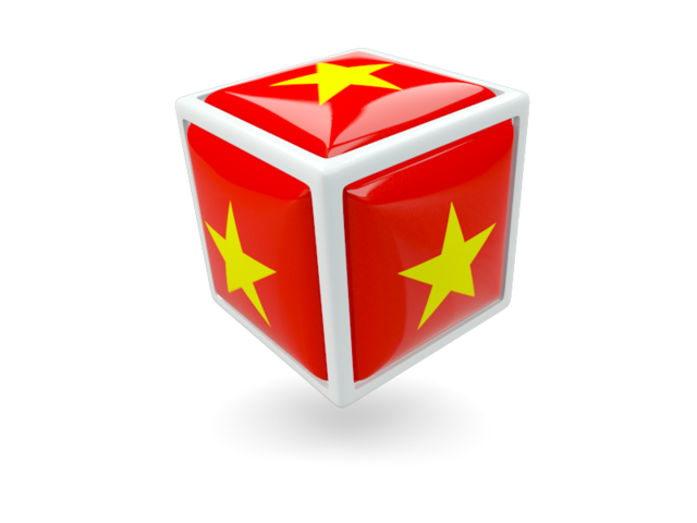Cube icon. Download flag icon of Vietnam at PNG format