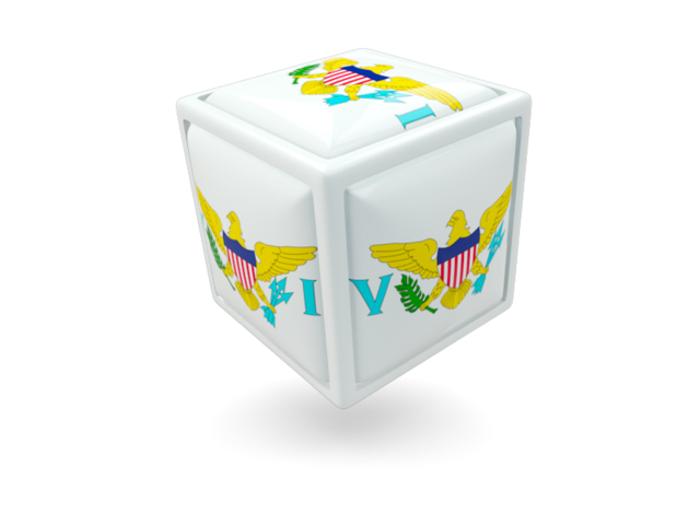Cube icon. Download flag icon of Virgin Islands of the United States at PNG format
