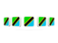 Танзания. Пять квадратных иконок. Скачать иллюстрацию.