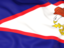 American Samoa. Flag background. Download icon.