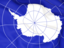 Antarctica. Flag background. Download icon.