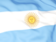 Argentina. Flag background. Download icon.