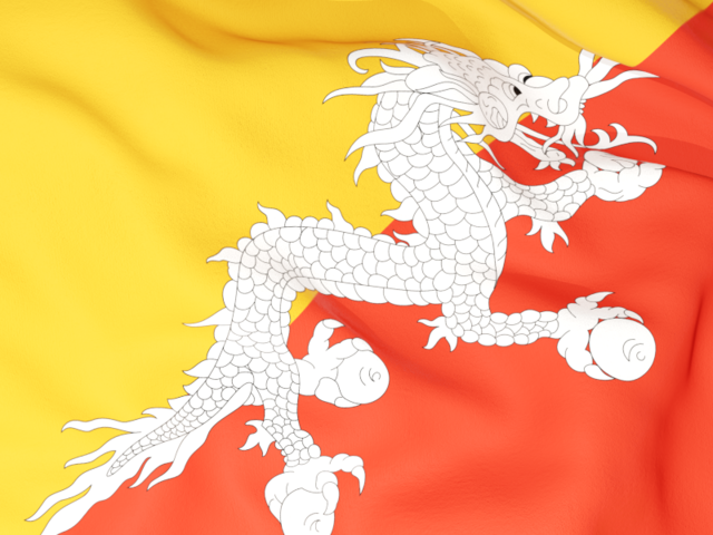 Flag background. Download flag icon of Bhutan at PNG format