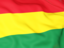 Bolivia. Flag background. Download icon.
