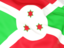 Burundi. Flag background. Download icon.