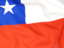 Chile. Flag background. Download icon.