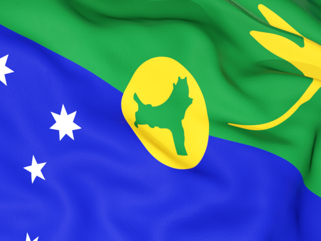 Flag background. Download flag icon of Christmas Island at PNG format