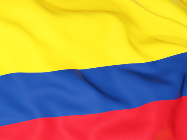 Бэкграунд флага. Скачать флаг. Колумбия