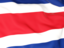 Costa Rica. Flag background. Download icon.