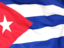 Cuba. Flag background. Download icon.