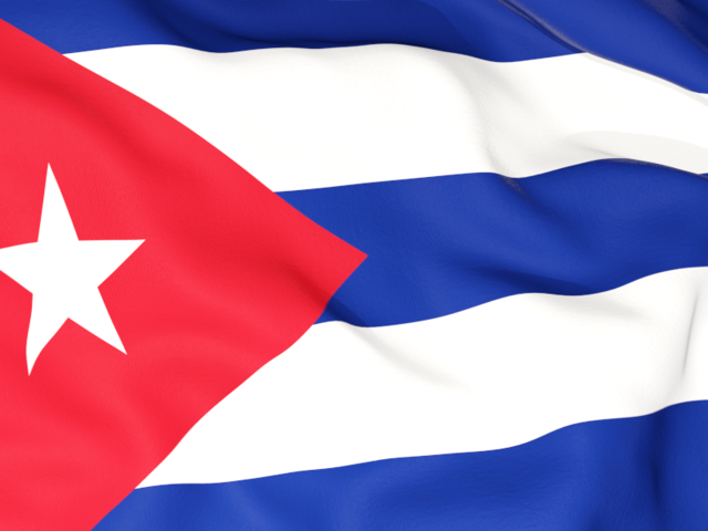 Бэкграунд флага. Скачать флаг. Куба