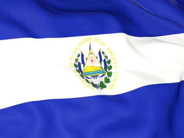 Бэкграунд флага. Скачать флаг. Сальвадор