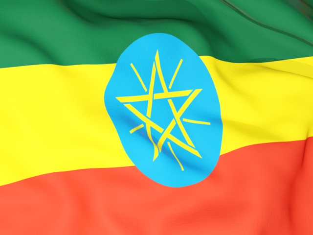 Бэкграунд флага. Скачать флаг. Эфиопия