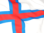 Faroe Islands. Flag background. Download icon.