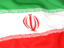 Iran. Flag background. Download icon.