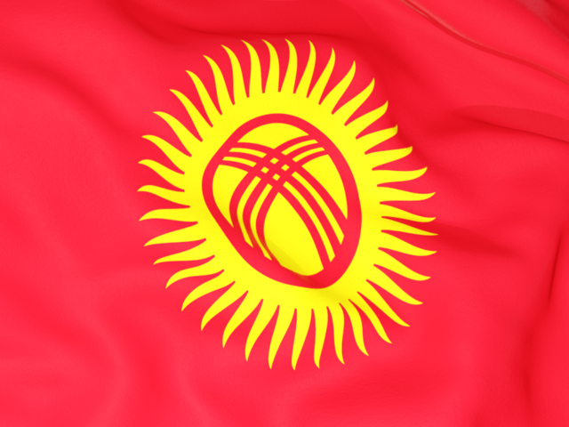 Flag background. Download flag icon of Kyrgyzstan at PNG format