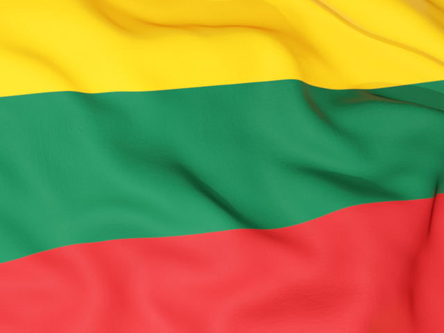 Бэкграунд флага. Скачать флаг. Литва