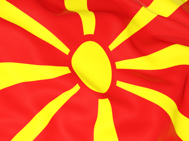 Бэкграунд флага. Скачать флаг. Македония