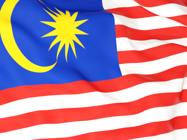 Бэкграунд флага. Скачать флаг. Малайзия