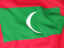 Maldives. Flag background. Download icon.