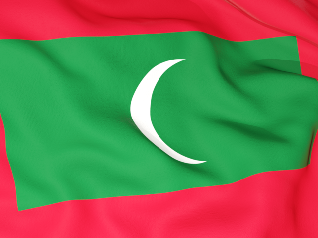 Бэкграунд флага. Скачать флаг. Мальдивы
