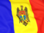 Moldova. Flag background. Download icon.