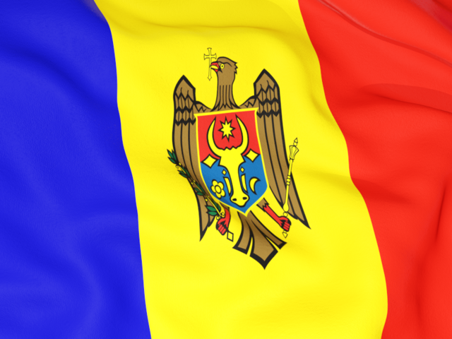 Бэкграунд флага. Скачать флаг. Молдавия