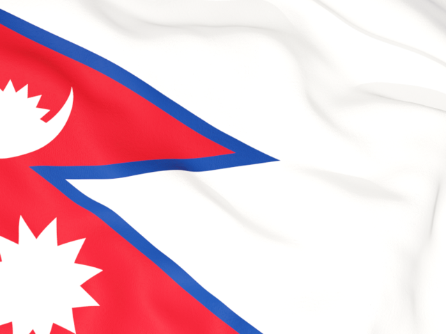 Бэкграунд флага. Скачать флаг. Непал