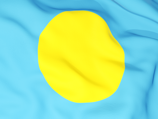 Flag background. Download flag icon of Palau at PNG format