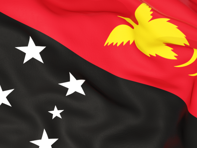 Бэкграунд флага. Скачать флаг. Папуа — Новая Гвинея