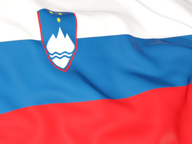 Бэкграунд флага. Скачать флаг. Словения