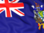 South Georgia and the South Sandwich Islands. Flag background. Download icon.