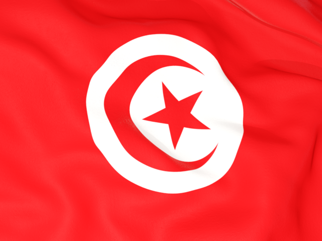 Бэкграунд флага. Скачать флаг. Тунис