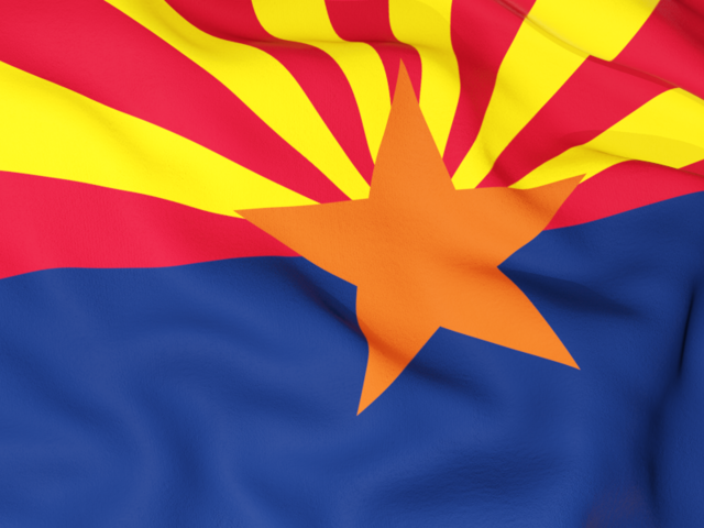 Flag background. Download flag icon of Arizona